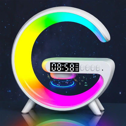 Multifunction Wireless Charging Stand With Alarm Clock