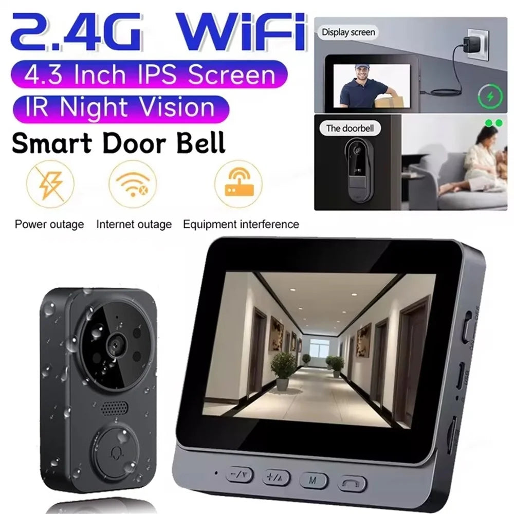 Wireless Video Doorbell Camera