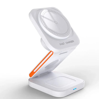 30W 3 in 1 Foldable Magnetic Fast Charging Station